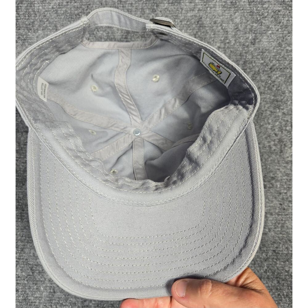 Masters Hat Baseball Cap Gray Men Adult OSFA 2016 Golf Tournament Augusta GA - Picture 3 of 8